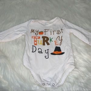 Thanksgiving onesie - 6 months - unisex